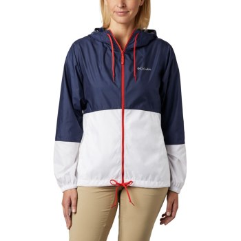 Dámské Bundy Columbia Flash Forward Windbreaker Tmavě Blankyt Bílé GFBMRI890